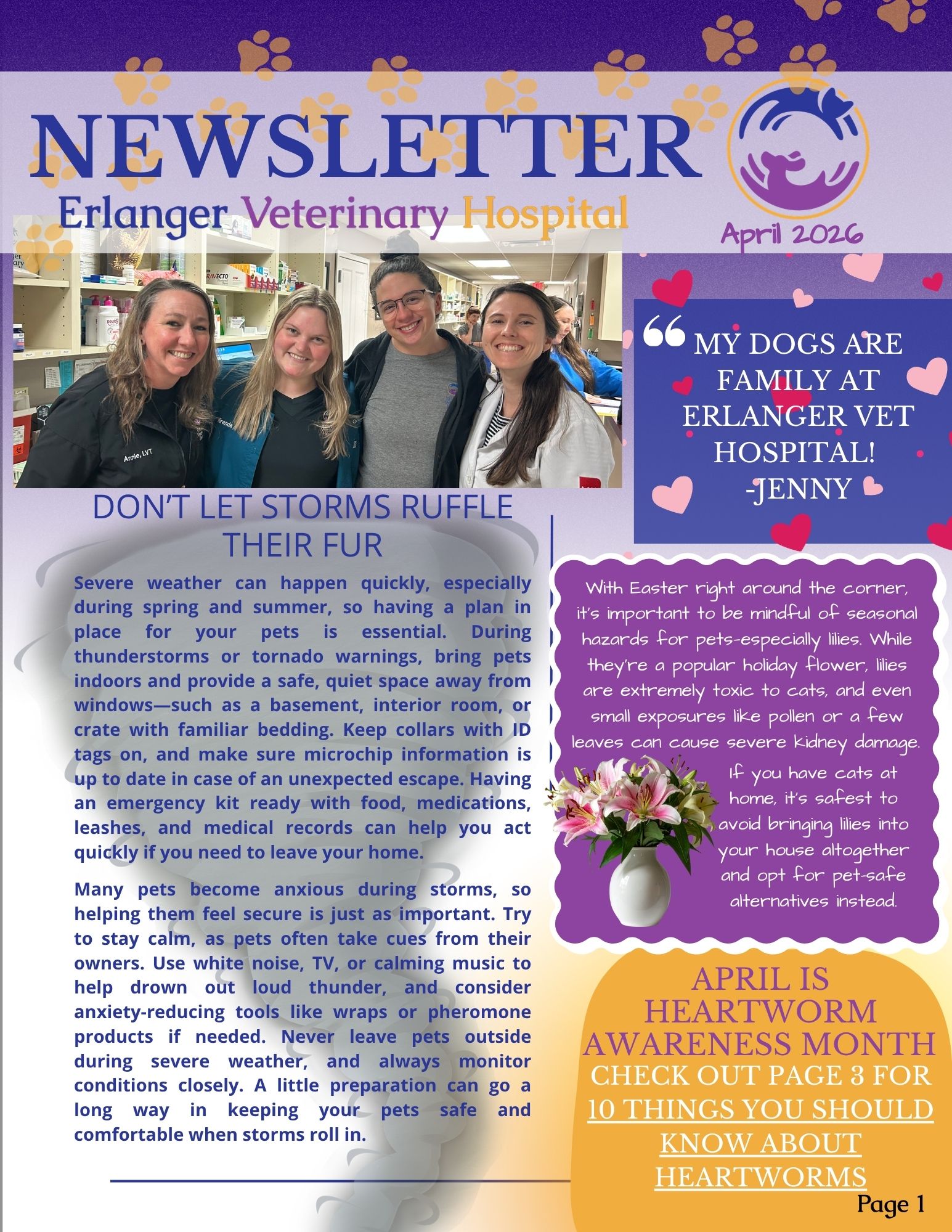 March Newsletter preview